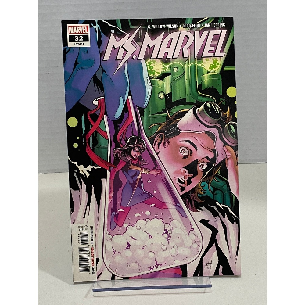 Marvel Ms. Marvel #32 Comic Book Modern Age Kamala Khan Multi OS Excellent